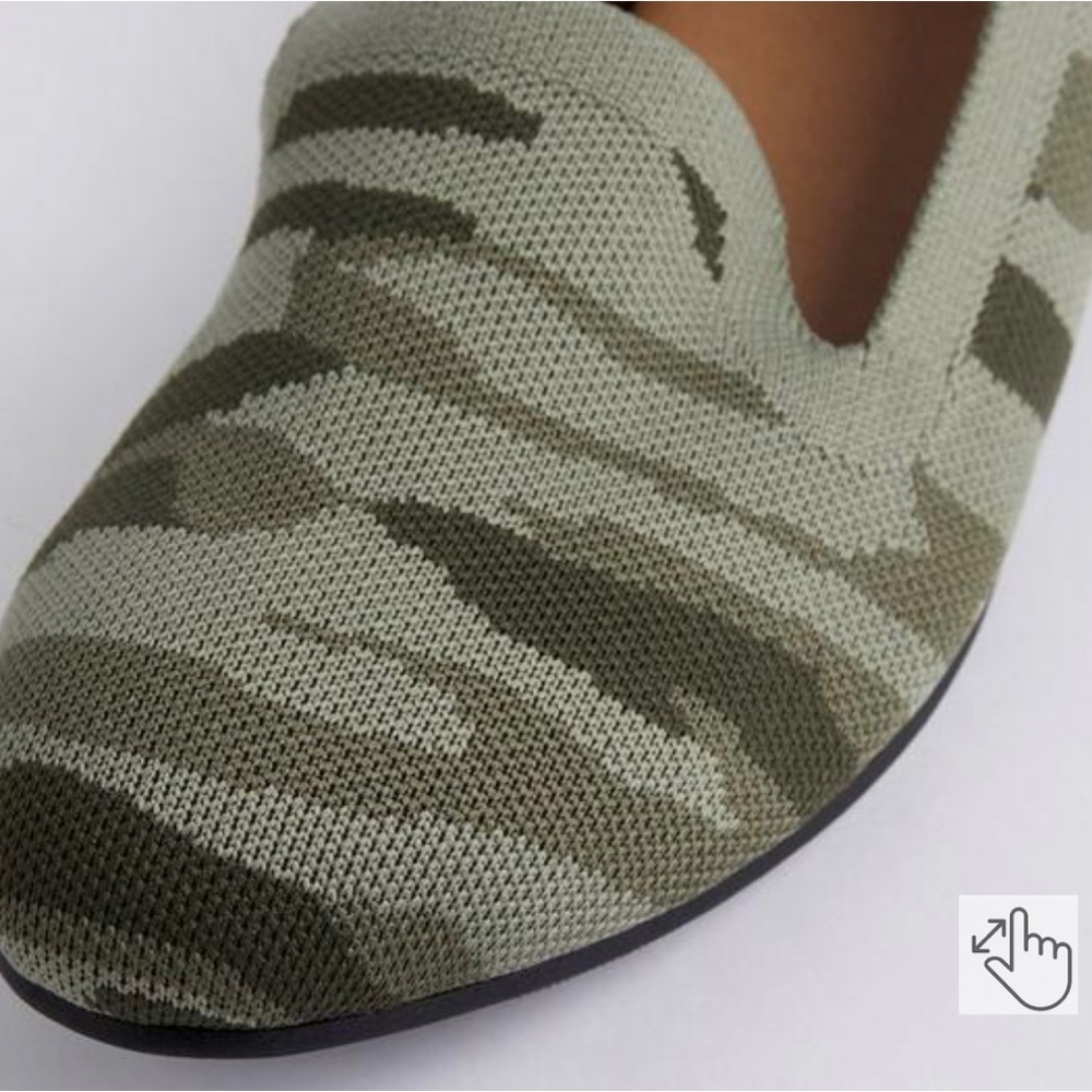 Torrid Stretch Knit Loafer Camo